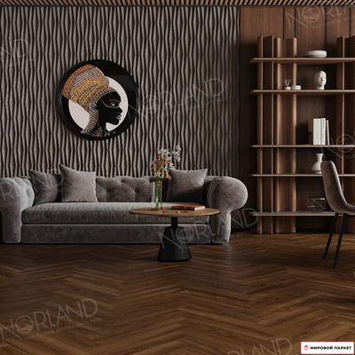Ламинат Norland Herringbone Elegant Дуб Треско LF303-22 33 класс толщина 8 мм с фаской 1.92 м2