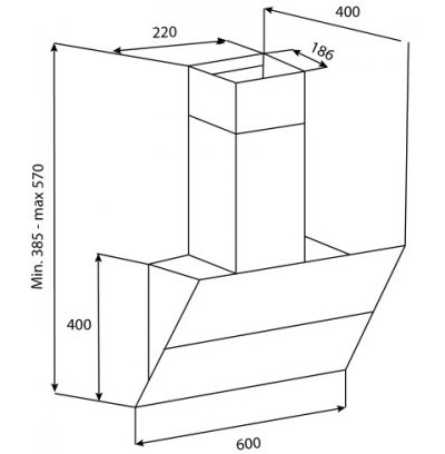 KORTING вытяжка KHC 65070 GB схема