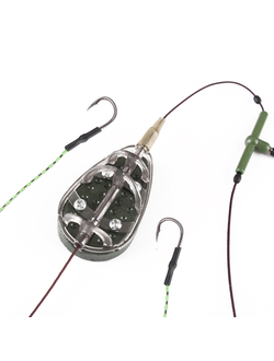 Портативная кормушки "МЕТОД" для ловли карпа