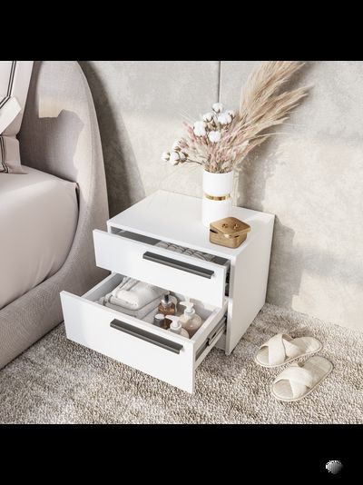 Айрон ТБ-12 тумба прикроватная Белый