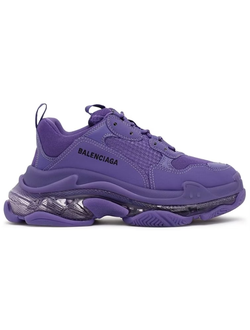 Balenciaga Triple S Sneaker Clear Sole Purple