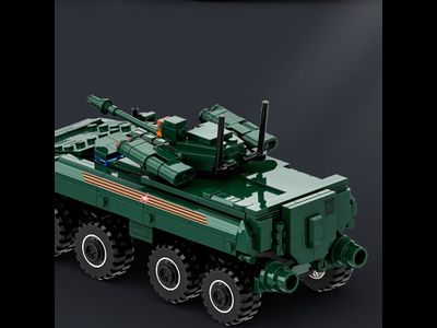 Российский бронеавтомобиль Бумеранг VPK-7829 Wange 3516