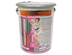 Теплосберегающий Влагонепроницаемый Герметик с Пеностеклом для тепло- и гидроизоляции швов. Ведро 5 л.