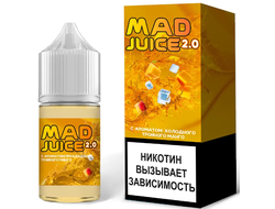 MAD JUICE 2.0. SALT (STRONG) 30ml - ПРОХЛАДНОЕ ТРОЙНОЕ МАНГО