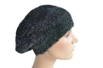 Черный женский берет весна осень Италия