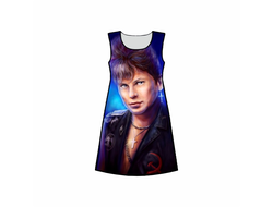 Платье 3D с полной запечаткой Сектор Газа, Юрий Хой №9