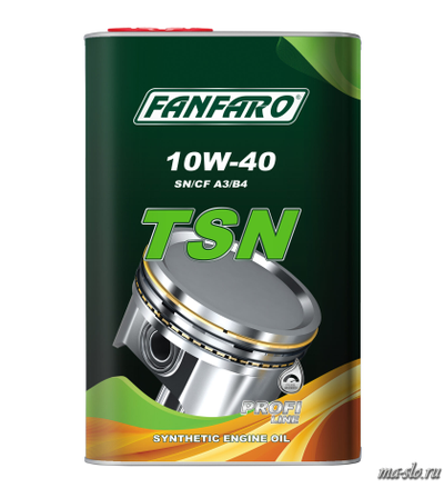 МОТОРНОЕ МАСЛО FANFARO TSX 10W-40 1Л