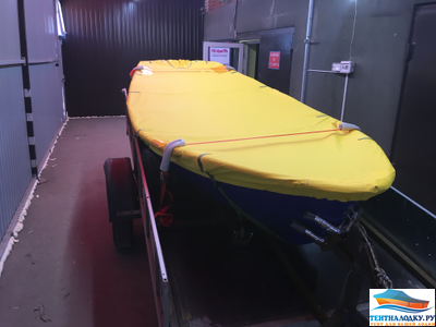 ТЕНТ НА СТЕКЛОПЛАСТИКОВУЮ ЛОДКУ "ВОЛГА"