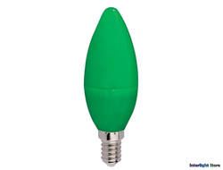 General Electric Classic B35 15w 230v E14 Green