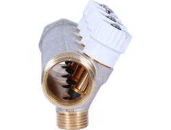 Коллектор STOUT распределительный 1", 4 отвода 1/2" плоское уплотнение (Арт. SMB 6852 011204)