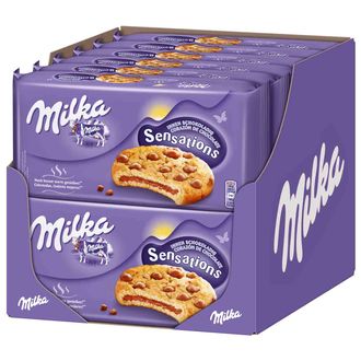 Печенье Milka Sensations Choco Inside 156гр (12 шт)