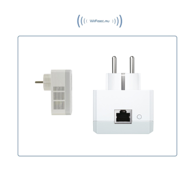 TP-LINK TL-PA4010PKIT, HomePlug AV Сетевой адаптер PowerLine 500 Мбит/с Ethernet с розетками (комплект 2 шт.)