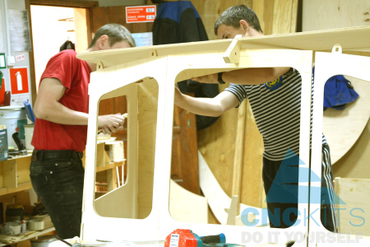 Постройка мини-буксира Фото 40