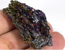 Карборунд, карбид кремния кристаллический (41*25*22 мм, 19 г) №28205