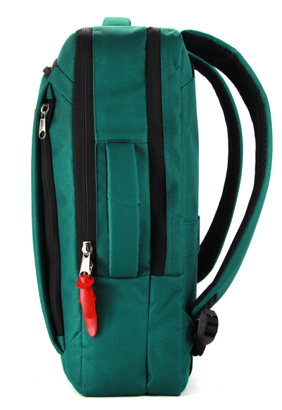 Рюкзак сумка для ноутбука 15.6 - 17.3 дюймов Optimum, зеленый