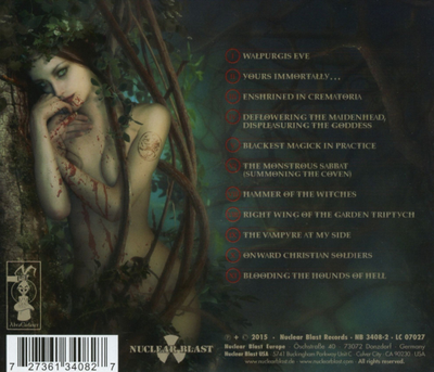 CRADLE OF FILTH Hammer of the witches CD