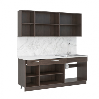 Кухня Маша 2,0 Венге/Крафт белый (ИЦ)