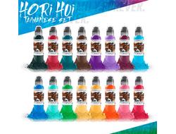 HORI HUI TAIWANESE INK SET - "World Famous" (США 16 шт по 1 OZ - 30 мл)