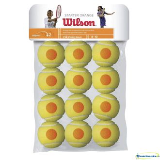 Теннисные мячи Wilson Starter Orange x12