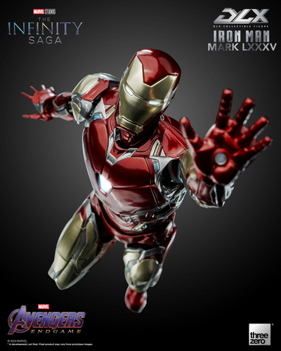 Железный Человек (Iron Man) - Коллекционная фигурка 1/12 SCALE The Infinity Saga DLX Iron Man Mark 85 (3Z02500C0) - Threezero