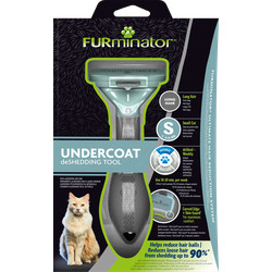 Фурминатор FURminator S для маленьких кошек c длинной шерстью