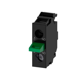 3SU1400-2AA10-1BA0 КОНТАКТНЫЙ МОДУЛЬ С 1НО КОНТАКТОМ, ВИНТОВЫЕ КЛЕММЫ, ДЛЯ МОНТАЖА НА ДНИЩЕ ПОСТА УПРАВЛЕНИЯ