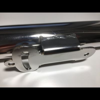 Держатель спиннинга на транцевые колеса нержавейка