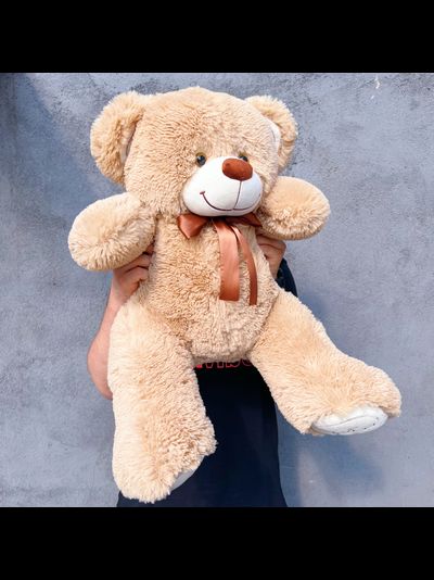Плюшевый мишка 90 см кремовый Феликс