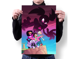 Плакат "Вселенная Стивена, Steven Universe" №6