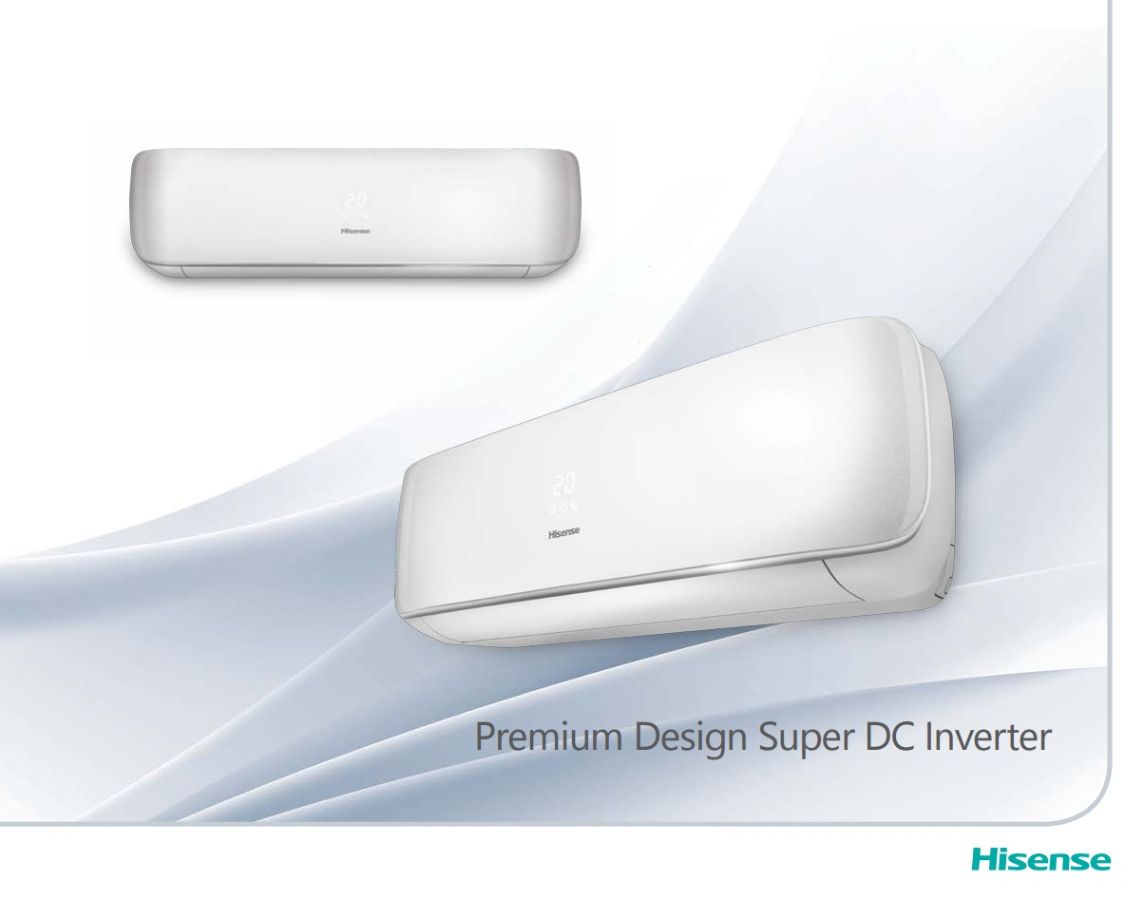 Дизайн сплит-системы HISENSE Premium Super DC Inverter 