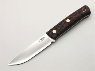Нож M1 линза сталь VG10 красно-черная микарта