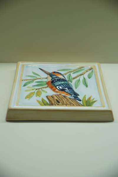 Зимородок (панно)