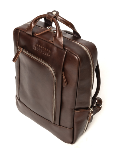 Кожаный рюкзак Viterbo Premium brown (арт. 3111-53)