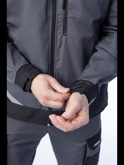 Куртка BRODEKS KS 202 цв. серый/чёрный