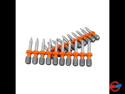 Гвозди-шпильки c резьбой по легкому бетону и кирпичу GNGM6-8-22-BT