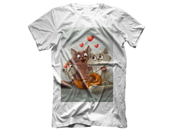 Футболка Котики №14