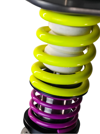 STATIC FINAL: NEON LIME | VIOLET with METAL BASE
