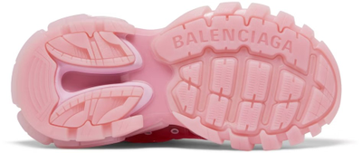Balenciaga Track Trainers Clear Sole In Pink женские