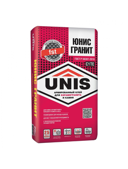 Плиточный клей Юнис Гранит 25кг