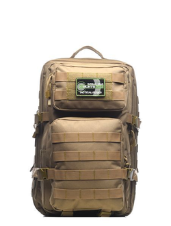 Рюкзак тактический RU 064 цвет Бежевый ткань Оксфорд (35 л)