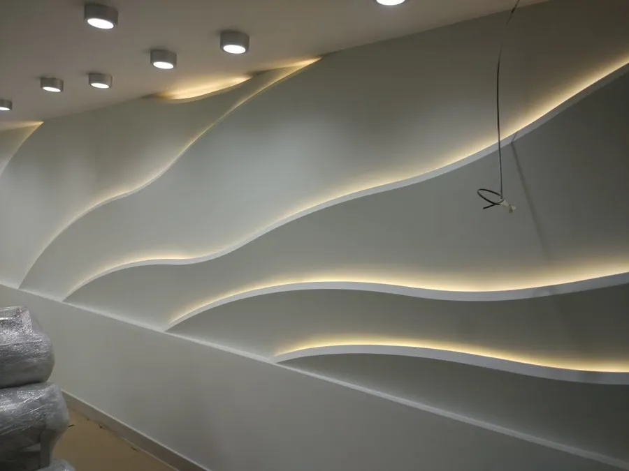 Световая панель "Zaha Duna", г. Москва