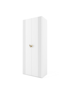 Шкаф для книг Мишель Белый