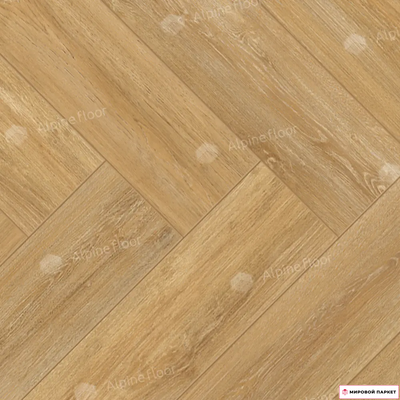 Ламинат Alpine Floor Herringbone 12 Pro Дуб Тулуза LF106-04 34 класс толщина 12 мм с фаской 1.1017 м2
