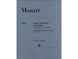Mozart Violin Sonata in e minor K. 304 (300c)