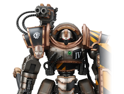 Автоматон Железного Круга Пертурабо (Warhammer Horus Heresy) - КОЛЛЕКЦИОННАЯ ФИГУРКА 1/18 Iron Warriors Iron Circle Domitar-Ferrum Class Battle-automata (JT02847) - JOYTOY