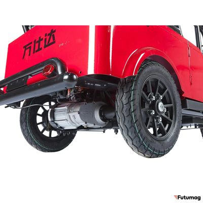 Электротрицикл Wanshida LC-F200 60V 1000Вт красный