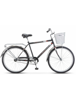 Велосипед STELS Navigator 200 С 26" Z010 темно-серый