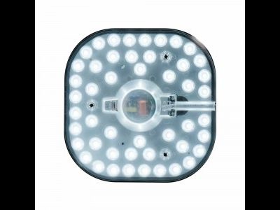 APEYRON модуль св/д с драйвером 24W(2100lm) 6500K 6K 160x160мм с линз.рассеив. на магнитах 02-29