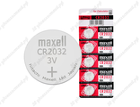 Литиевая батарейка Maxell тип CR2032