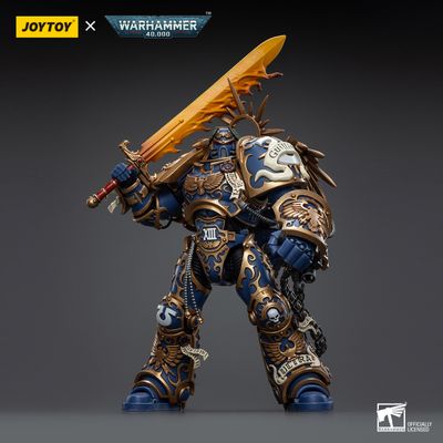 Робаут Жиллиман, примарх Ультрамаринов (Warhammer 40k) - КОЛЛЕКЦИОННАЯ ФИГУРКА 1/18 Ultramarines Primarch Roboute Guilliman (JT6342) - JOYTOY